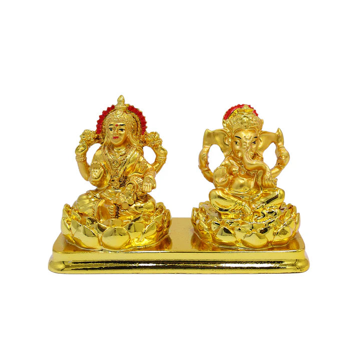Golden Laxmi Ganesh