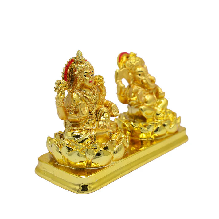 Golden Laxmi Ganesh